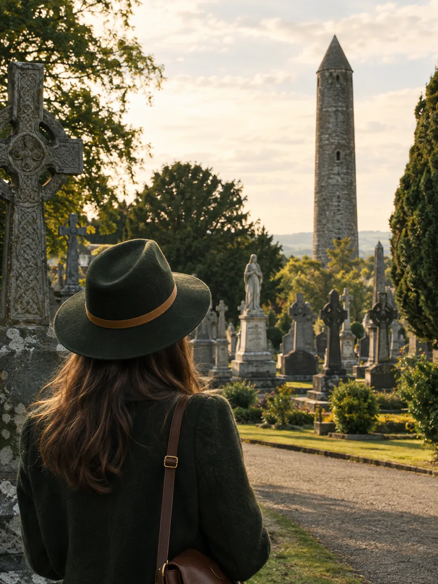 View at Glasnevin Cemetery